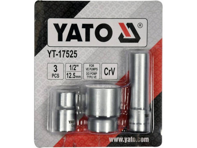 Набір головок Yato YT-17525 - Фото 5