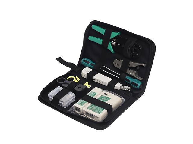 Набор инструментов для монтажа витой пары, прокладки и обслуживания сети MHZ R11 из 8 инструментов - Фото 2