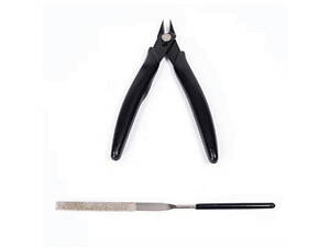 Набор инструментов для сборки моделей Metal Time Basic Cutters Toolkit кусачки и надфиль (CTRS-2)