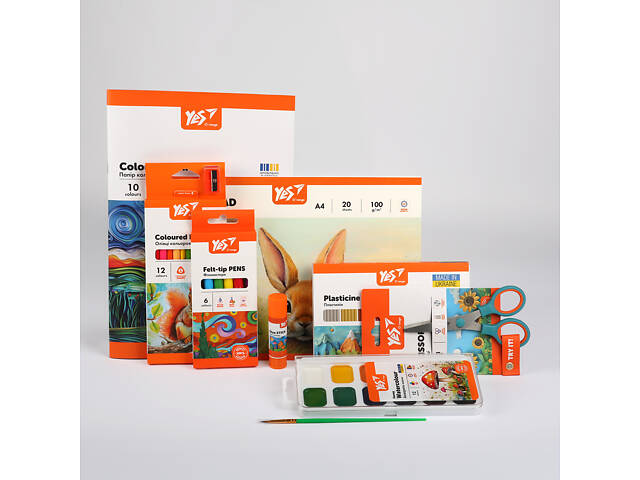 Набір канцелярський YES №1 O`range 450222 11 предметів - Фото 1