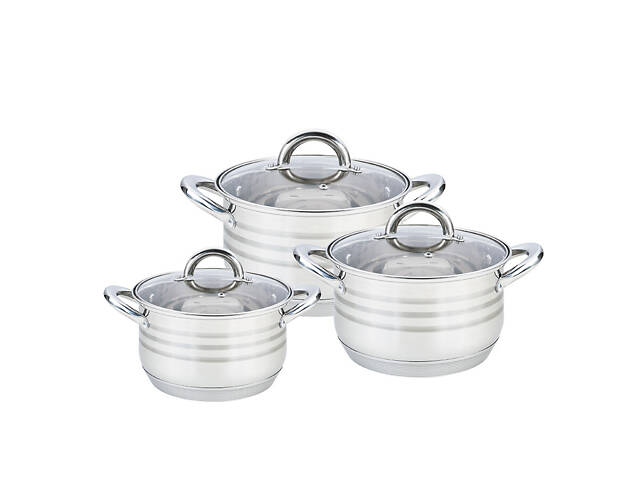 Набір каструль 6 предметів Maestro MR-3513-6M - Фото 1