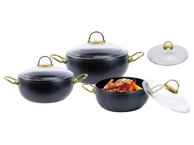 Набір каструль Edenberg EB-12943 6 предметів - Фото 2