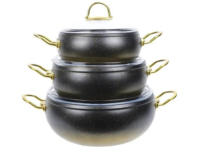Набір каструль Edenberg EB-12943 6 предметів - Фото 3