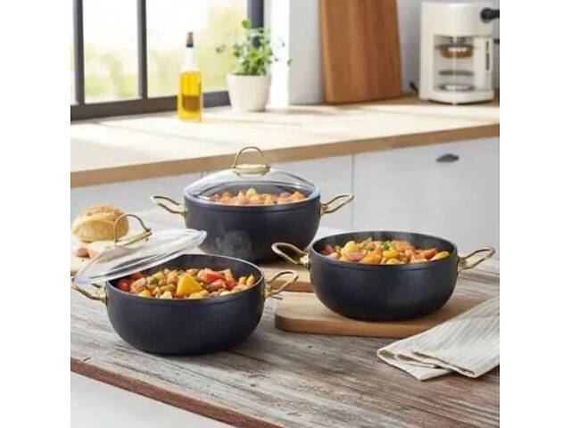 Набір каструль Edenberg EB-12943 6 предметів - Фото 5