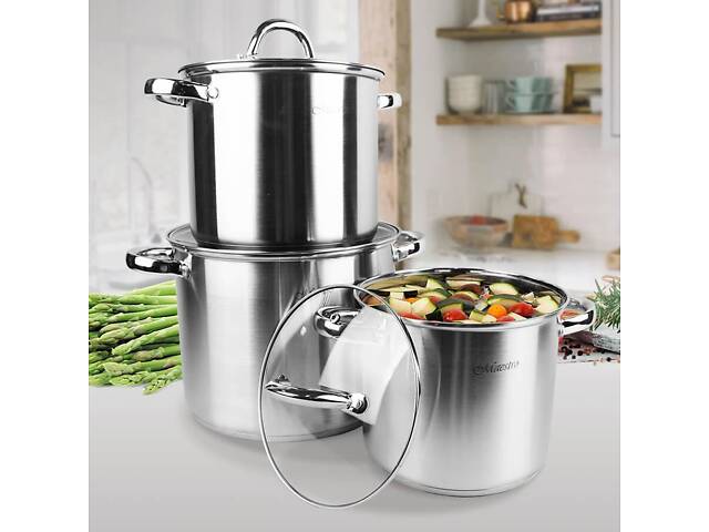 Набір каструль Maestro MR-2023 6 предметів - Фото 5