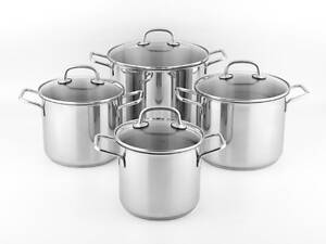 Набор кастрюль Nois Carso Elegance 830188 8 предметов серебристый