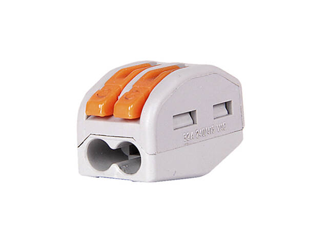 Набір клем 0,08-2,5мм.кв 32А 1⇒1 сполучна одинарна 22,3х12,8х14,5мм (5шт) [p0660004] e.lc.pro.pl.2 E.NEXT - Фото 2