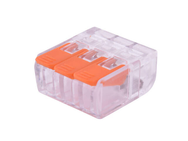 Набір клем 1-2,5мм.кв 32А 1⇒2 сполучна одинарна 21,5х18,2х9,5мм (5шт) [p0660105] e.lc.pro.aw.pl.3 E.NEXT - Фото 2