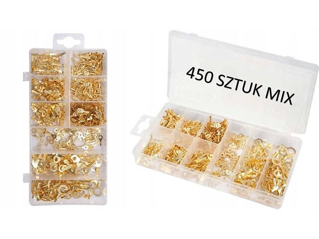 Набір клем контактні електропровідників 450 штук YATO YT-068683 - Фото 1