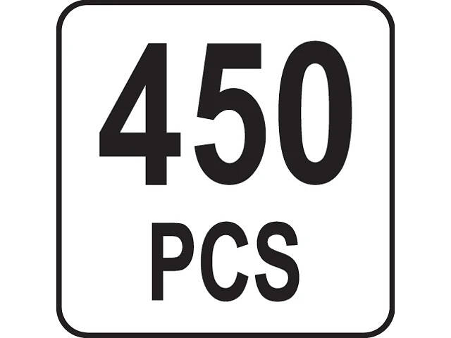 Набір клем контактні електропровідників 450 штук YATO YT-068683 - Фото 5