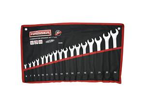 Набор ключей комбинированных Haisser Сold Stamped 48480 124478 17 предметов