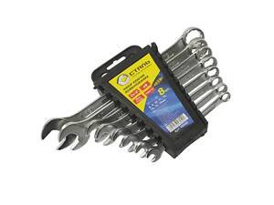 Набір ключів комбінованих Сталь 48040 65921 8 предметів