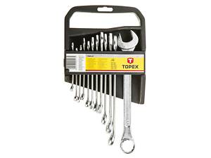 Набор ключей комбинированных TOPEX, 6-22 мм, набор 12 шт.