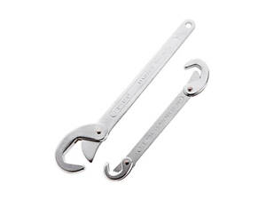 Набір ключів трубних накидних Intertool 9-32мм (2шт) (XT-3002)