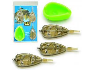 Набор кормушек с формой Sams Fish SF-24168 3 шт