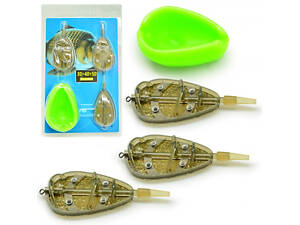 Набір годівниць з формою Sams Fish SF-24168 3 шт