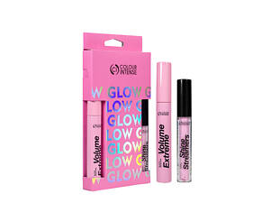 Набор косметики для макияжа Colour Intense Glow Set тушь для ресниц и глиттер