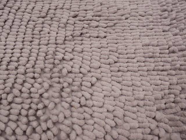 Набір килимків для ванної кімнати Kornel 50х80/40х50 см 2 шт Сірий - Фото 2