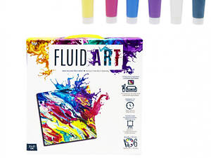 Набор креативного творчества 'Fluid ART' Danko Toys FA-01-01-2-3-4-5 FA-01-04