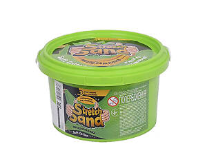 Набор креативного творчества 'Stretch Sand' STS-02-01U 400 гр Зеленый