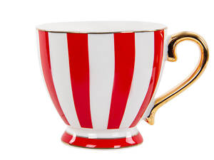 Набір кухлів із 2 штук 450 мл порцеляна 922-046 із позолотою