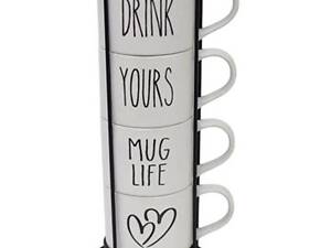 Набор кружек на подставке Ardesto AR3095S 320 мл 5 предметов