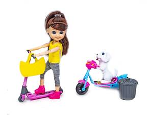 Набор кукла с питомцем Yufeng Gaga Love 16 см Разноцветный (53806)