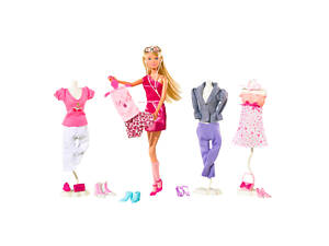 Набор кукольный Steffi с гардеробом современной одежды Simba IG-OL185964