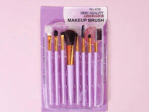 Набір пензлів для макіяжу Pink 8 шт.