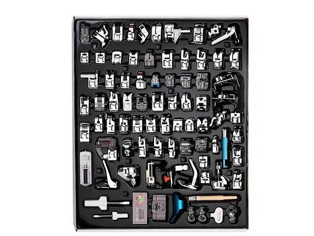 Набір лапок для швейних машин Singer Baby Lock Brother Janome 82 шт. - Фото 2