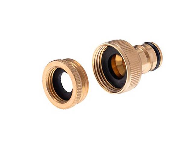 Набор латунный для полива Intertool-Storm 1 насадка 1/2' × 1 адаптер 1/2 и 3/4' × 2 коннектора 1/2 (GE-1426) - Фото 5