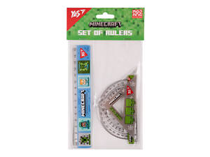 Набір лінійок YES Minecraft 370674 3 предмети