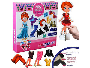 Набор магнитов Magdum 'Кукла с одеждой New look' ML4031-14 EN