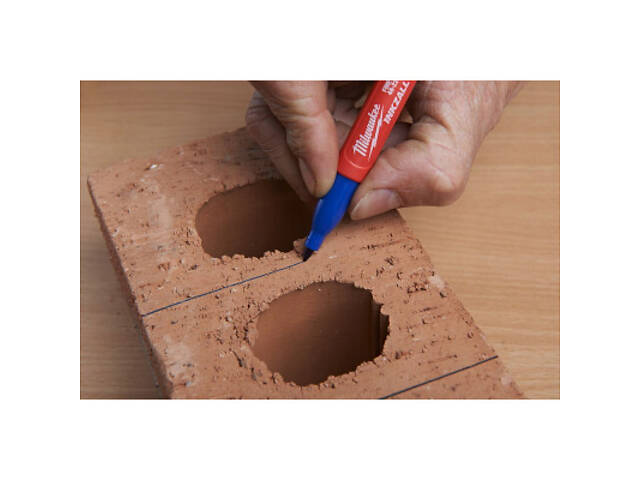 Набір маркерів Milwaukee INKZALL ультратонкий, синій, червоний, зелений, чорний, 4 шт (48223106) - Фото 7