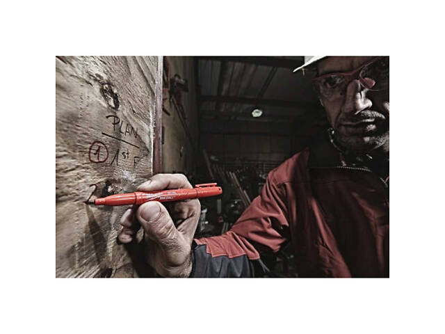 Набір маркерів Milwaukee INKZALL ультратонкий, синій, червоний, зелений, чорний, 4 шт (48223106) - Фото 9