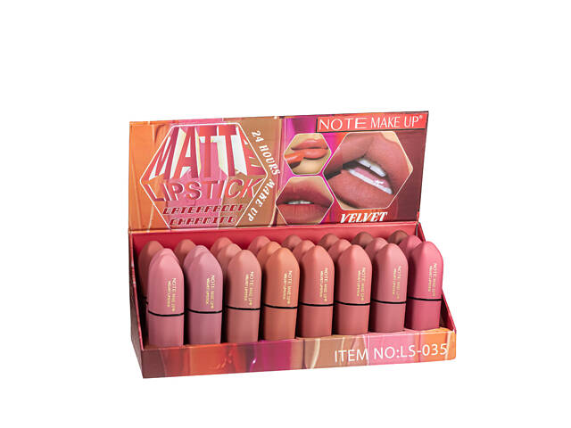 Набор матовых помад для губ Velvet LS035 (24шт)