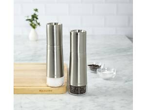 Набір млинів для солі та перцю KitchenAid Universal KOG988OSSSA 20.3 см сріблястий
