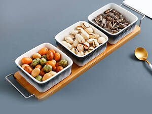 Набір менажниць Stenson Moon YG01115-3 34.5×9см 4 предмети