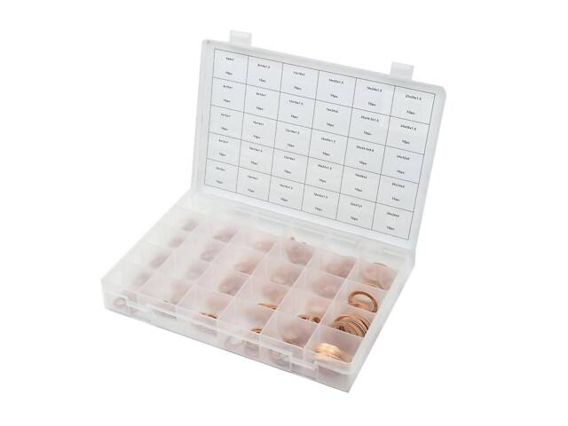 Набор металлических и резиновых шайб, 150 шт Geko (G03606) - Фото 1