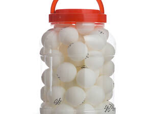 Набор мячей для настольного тенниса 60 штук в пластиковой банке WEINIXUN W92 (d-40мм, белый) (PT0594)