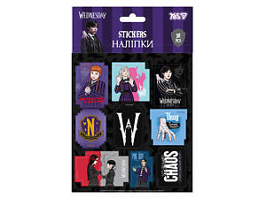 Набор наклеек стикеров YES Wednesday 2 955507 13х15 см