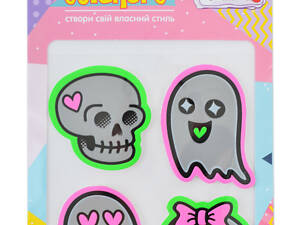 Набір наклейок YES Leather stikers Ghost 531632