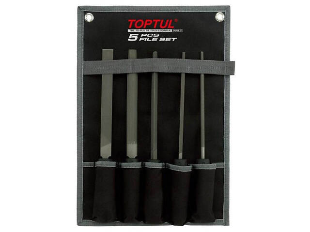 Набор напильников в чехле TOPTUL 5ед. GPAQ0503 - Фото 1 Набор напильников в чехле TOPTUL 5ед. GPAQ0503 - Фото 1