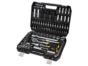 Набір насадок торцевих та біт 1/4' 1/2' 114шт CrV SIGMA (6003781)