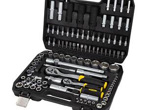 Набор насадок торцевых и биты 1/4' 1/2' 114шт CrV SIGMA (6003781)