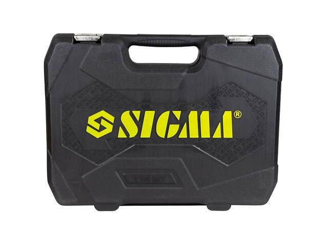 Набор насадок торцевых и биты 1/4' 1/2' 114шт CrV SIGMA (6003781) - Фото 7
