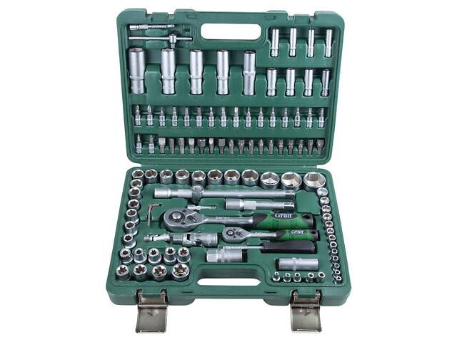 Набор насадок торцевых и бит 1/4', 1/2' 108шт GRAD (6004275) - Фото 3