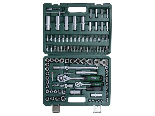 Набор насадок торцевых и бит 1/4', 1/2' 108шт GRAD (6004275) - Фото 7