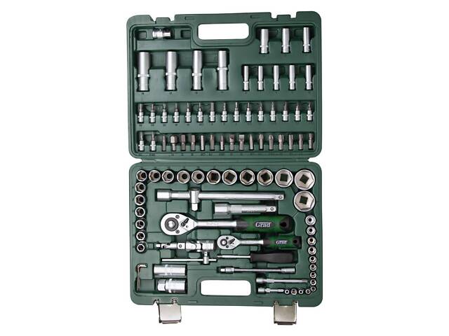 Набор насадок торцевых и бит 1/4', 1/2' 94шт GRAD (6004265) - Фото 7