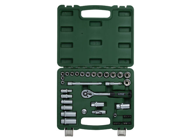 Набор насадок торцевых и бит 3/8' 39шт GRAD (6004105) - Фото 4